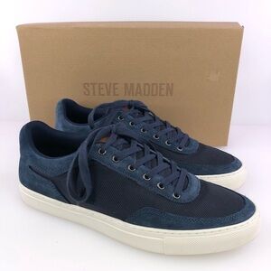 Steve Madden Fierce Navy Sneaker Shoes Size 11